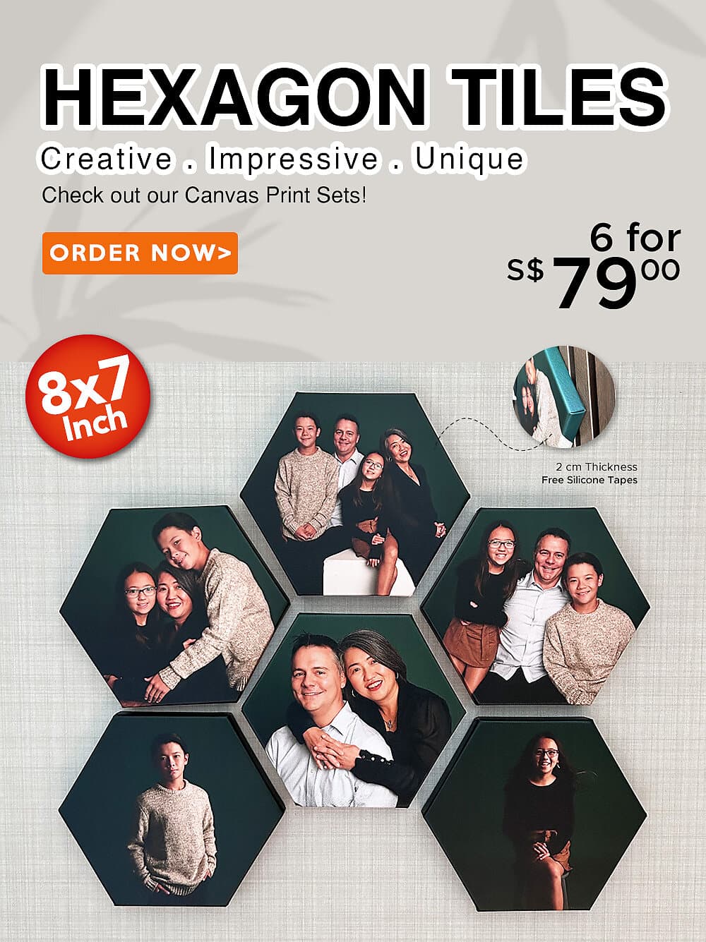 hexagon prints